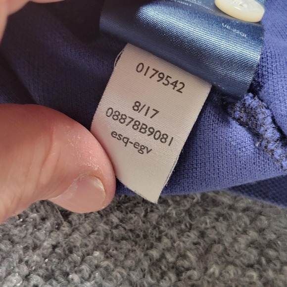 Tommy Hilfiger Shirt Mens 2XL Colorblock Polo Rugby Custom Fit 85 NY Badge - Picture 5 of 6